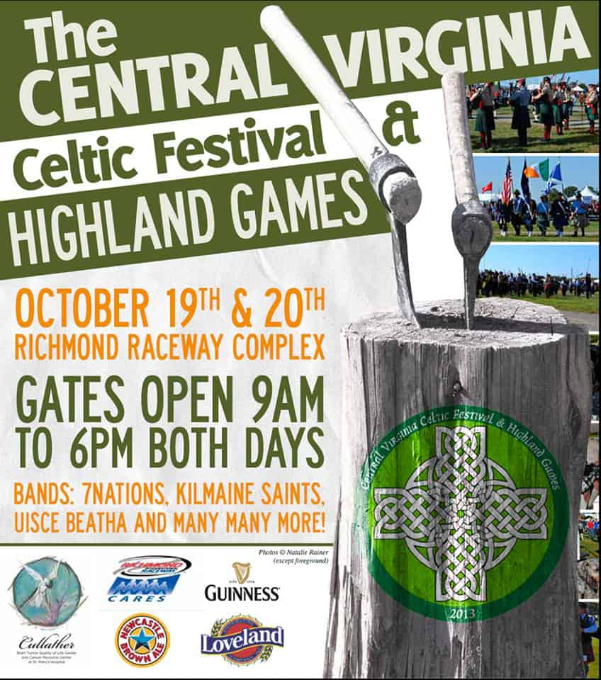 Central Virginia Celtic Festival and Highland Games at Richmond