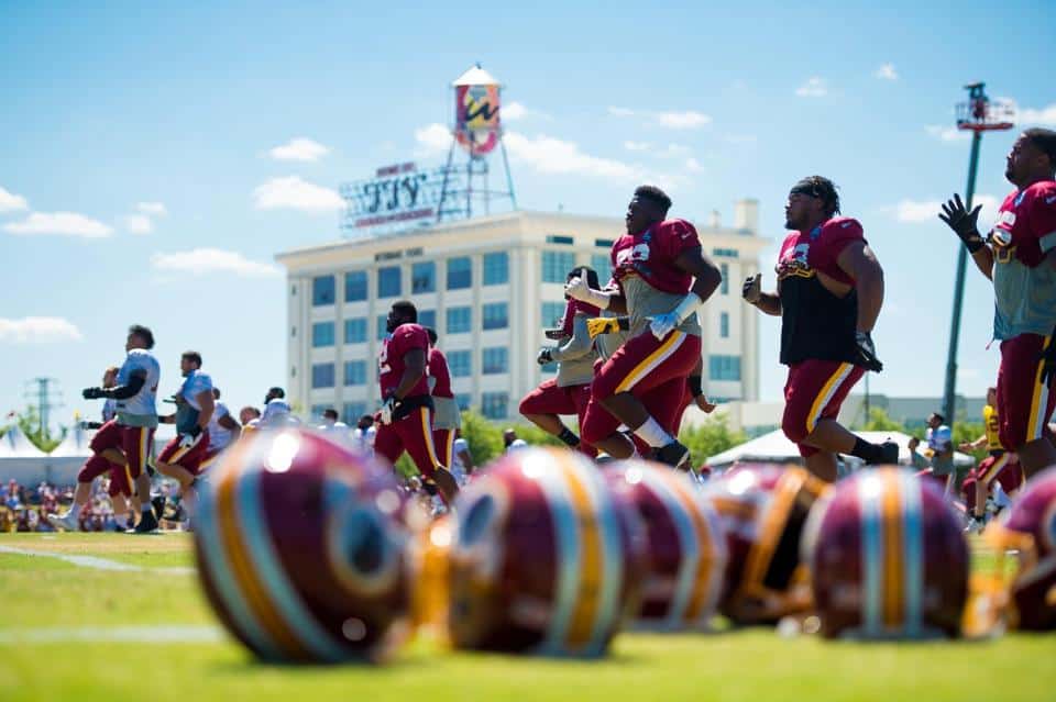 Washington Redskins Training Camp Brings Nfl Energy To Richmond Enjoying Rva And All It Has To Offer